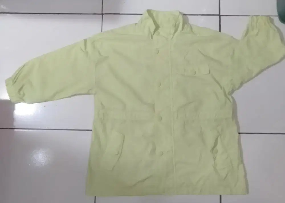 Jaket Hujan Anak Perempuan Usia 11-12 tahun