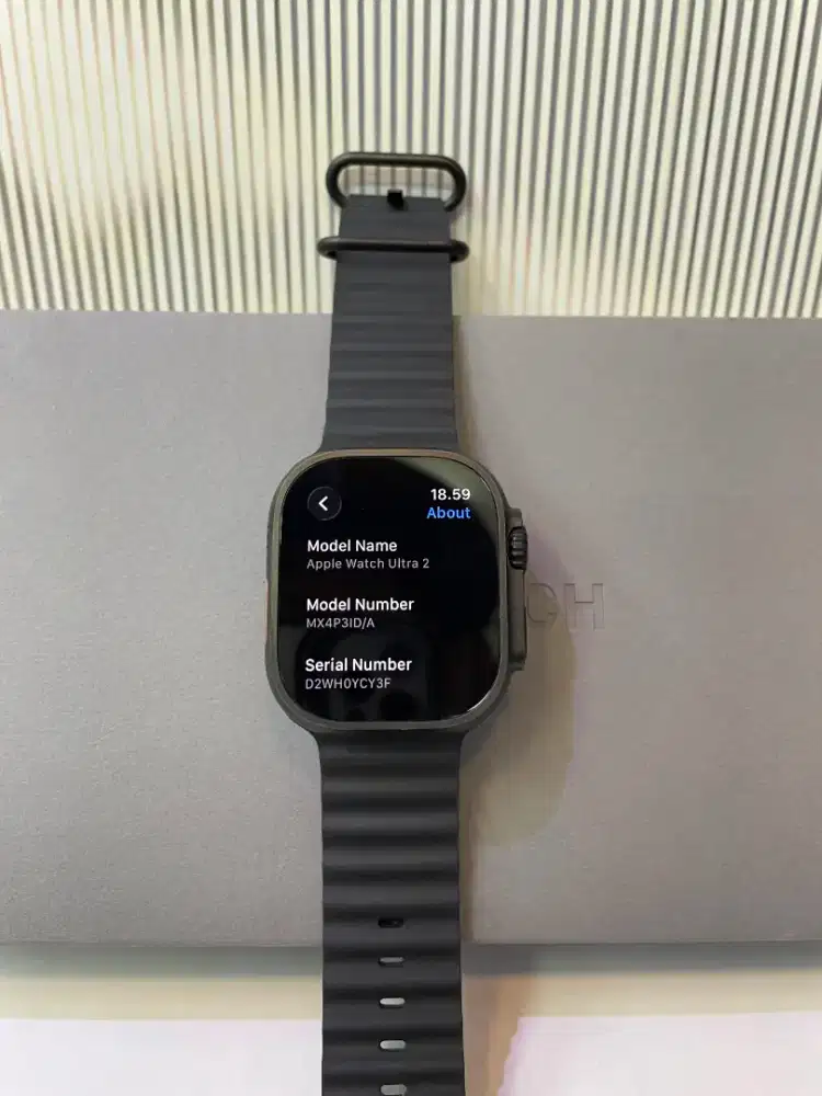 Apple watch Ultra 2 49mm Resmu Jetblack