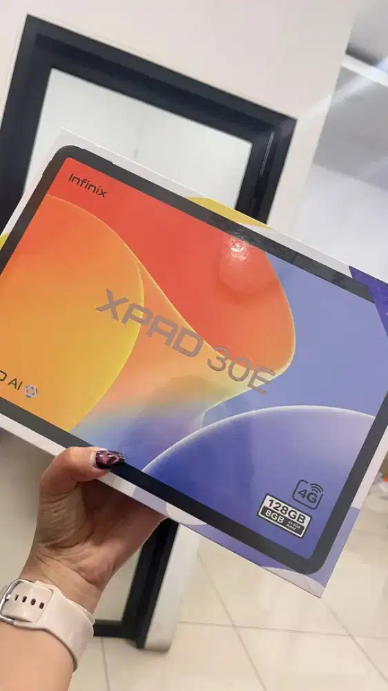 New Infinix Xpad 30E 4+4/128 segelbox garansi resmi