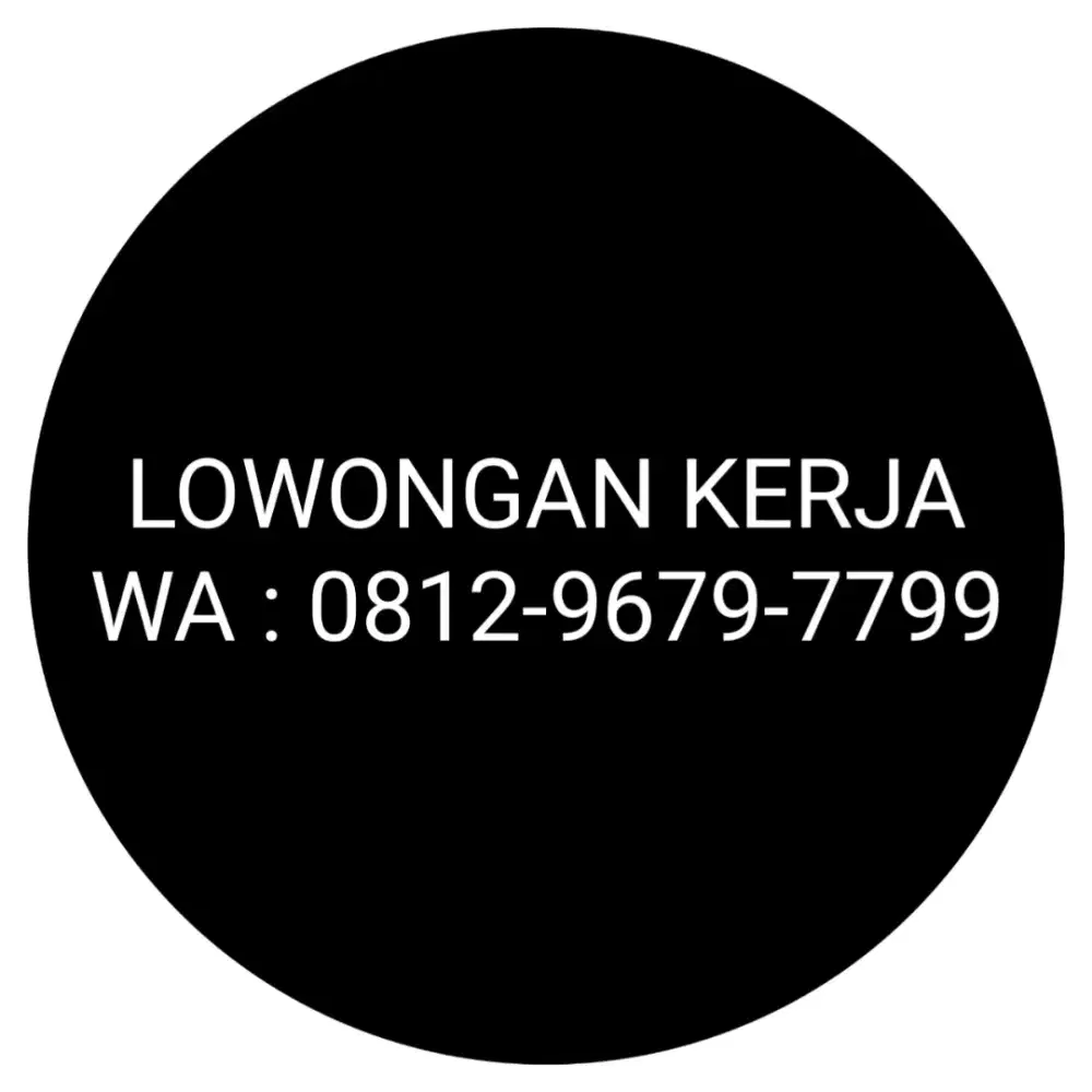 Di Butuhkan Karyawan Cewek Wilayah Cipondoh  Online Shop / Jaga Toko