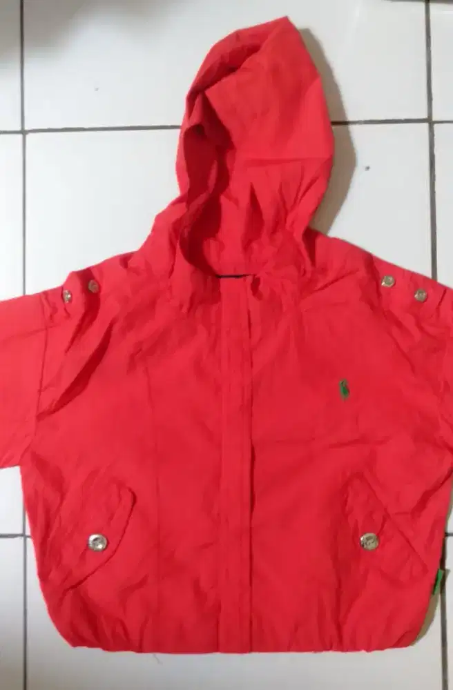 Jaket Hujan Anak Perempuan Usia 5-6 tahun