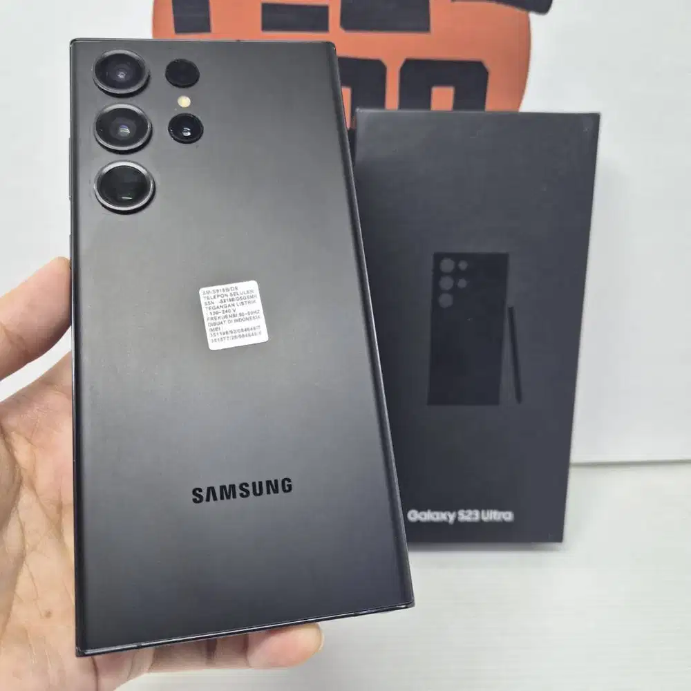 Samsung S23 Ultra Black 12/256GB FULLSET Mulus No Minus Ex Sein MULUS