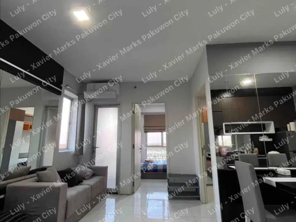 Dijual Apartemen Eastcoast Residence Full Furnished 3 BR Pojok dekat Lift Tower Saphire Lantai 10 View Hoky & Bakau,  Sebelah Hoky Pakuwon City Surabaya Timur
