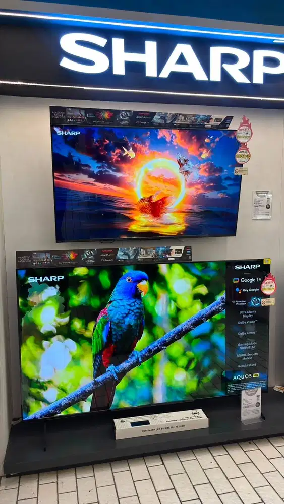 SHARP LED TV GOOGLE 4K 75 4T-C75HJ6000I