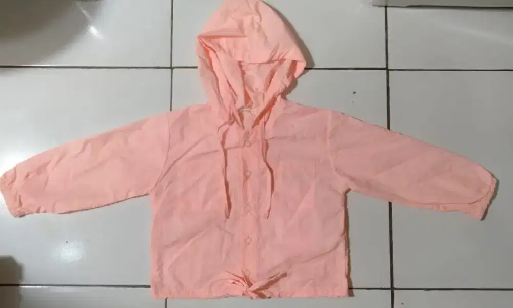 Jaket Hujan Anak Perempuan Usia 1-2 tahun