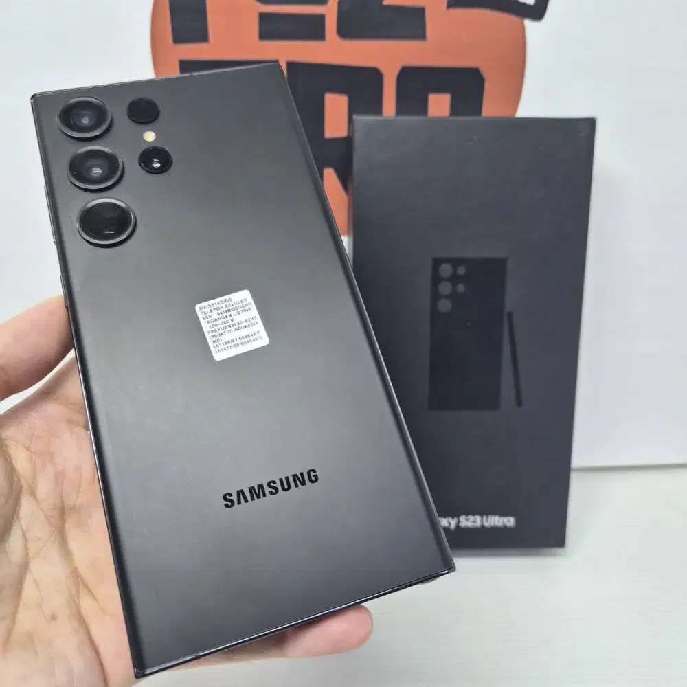 Samsung S23 Ultra Black 12/256GB FULLSET Mulus No Minus Ex Sein