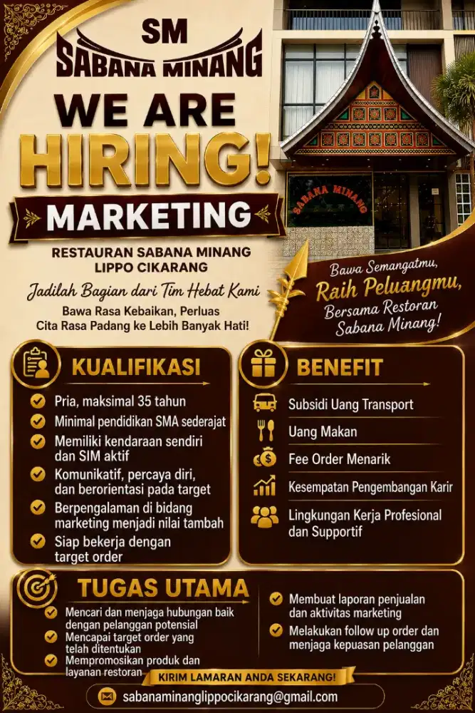 Marketing Restoran Sabana Minang