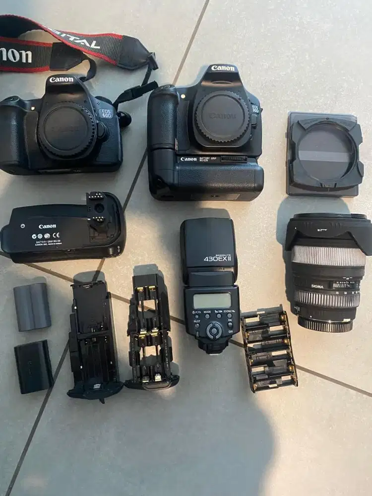 Kamera canon komplit