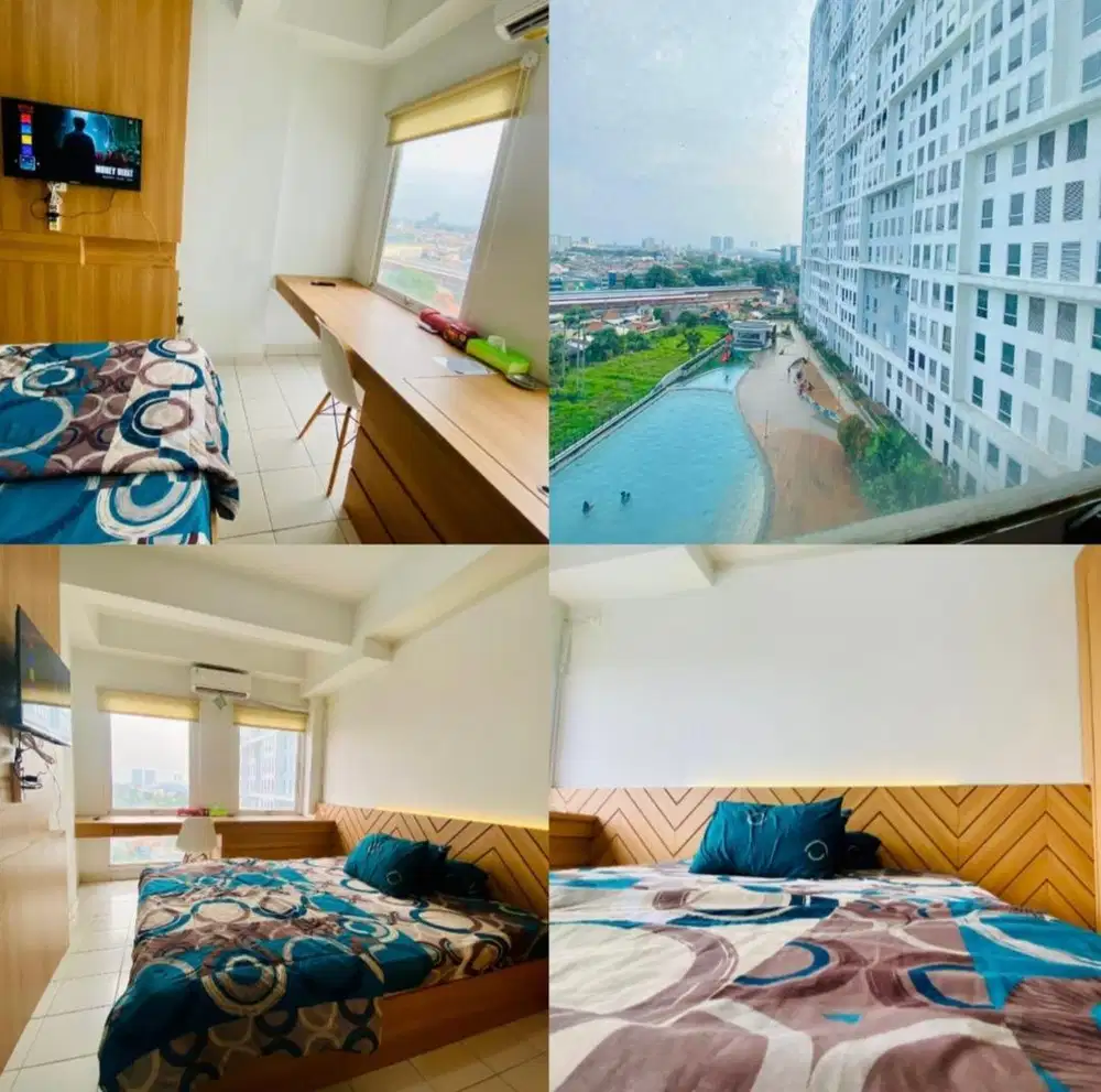 Sewa Apartemen PATRALAND URBANO Harian/Transit Murah dekat staisun
