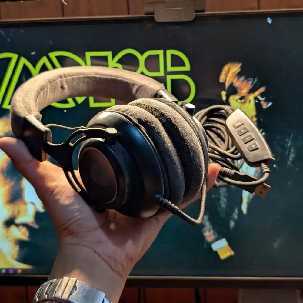 Headphone Headphones Headset Gaming From REXUS THUNDERVOX HX20