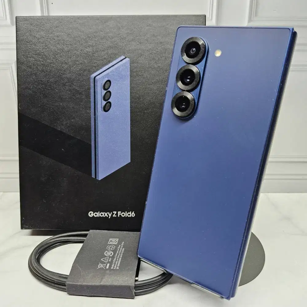 Samsung Galaxy Z Fold 6 12/256GB Navy LIKE NEW SEIN Original Fullset