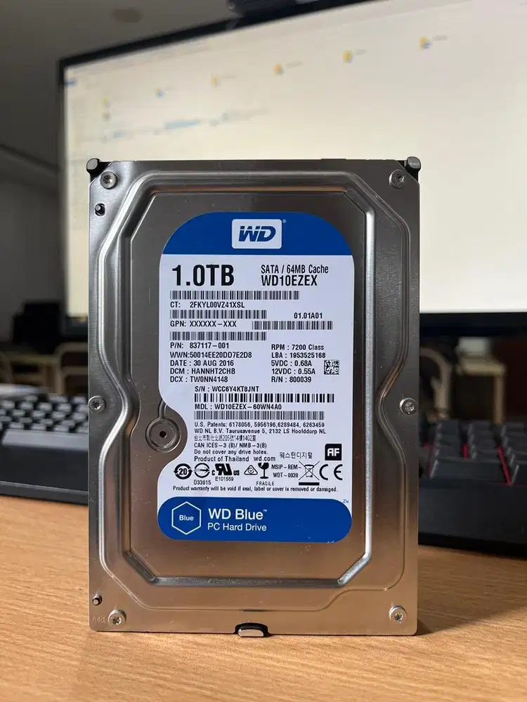 DIJUAL HARDISK SEAGATE  1TB SECOND MULUS