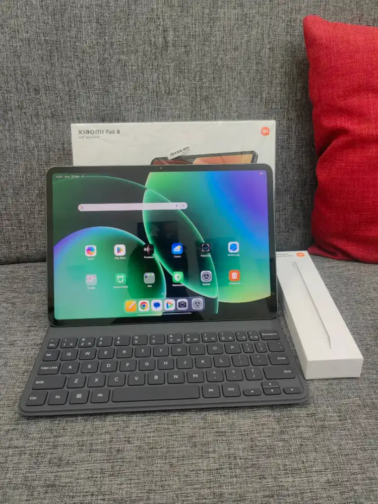 Xioami pad 8 8/256 Fulset ori keybord pensil 2 minggu pakai