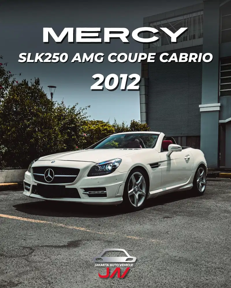Mercedes Benz SLK250 AMG Coupe Cabrio 2012 / LOW ODO / LIKE NEW