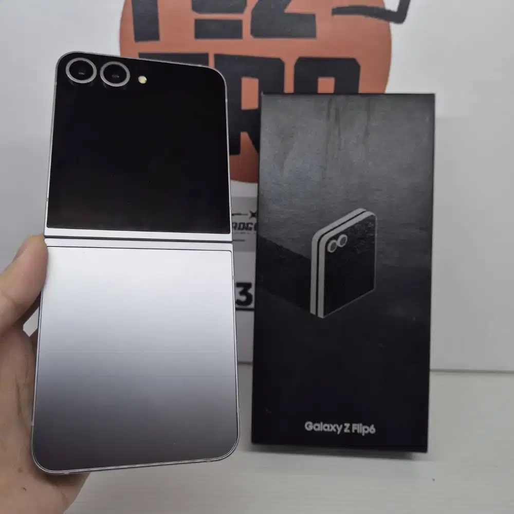 Samsung Galaxy Z Flip 6 12/256GB No Minus FULLSET NO KENDALA EX SEIN