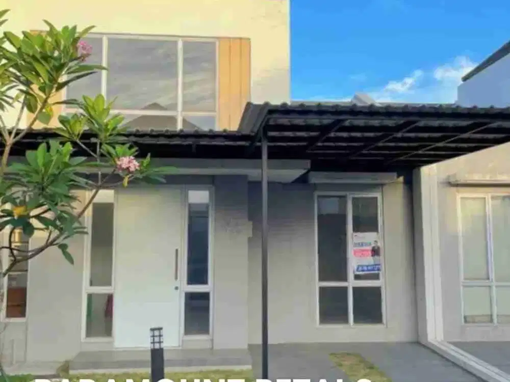 Disewakan Rumah Baru Paramount Petals Harga Murah