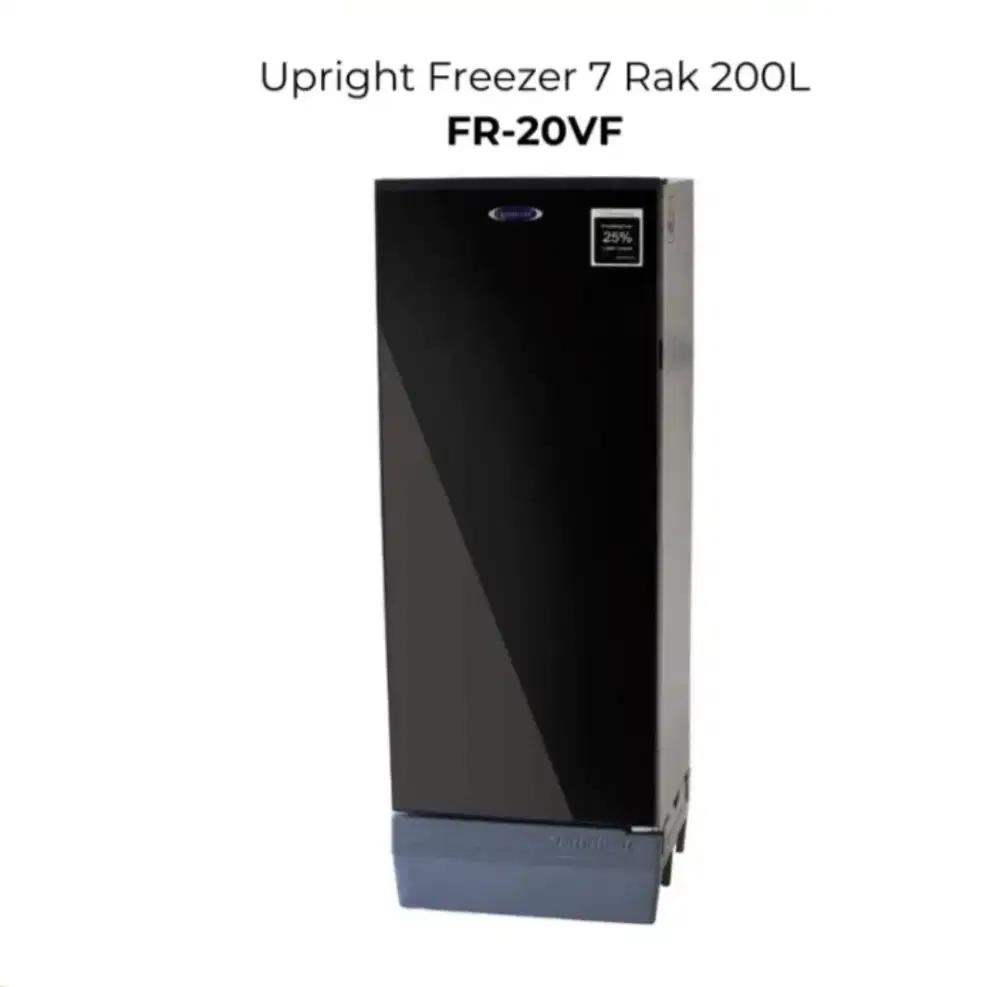 PROMO TERMURAH! FRIGIGATE FREEZER 7RAK 200LITER FR 20VF