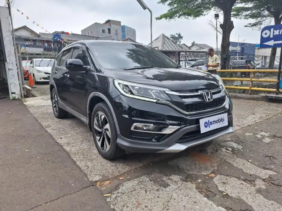 DP MURAH Honda CR-V 2.4 Prestige Bensin-AT 2016 Hitam CTLTB