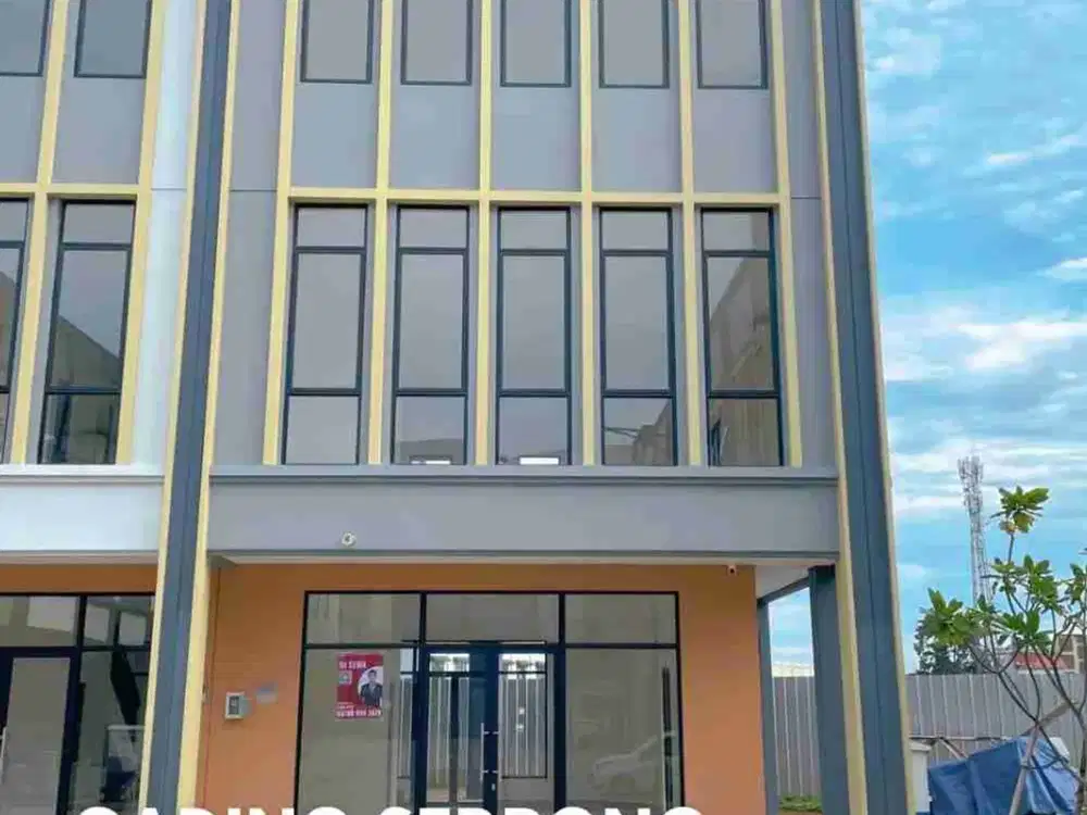Disewakan Ruko Terbaru 3 Lantai Gading Serpong Kawasan Ramai