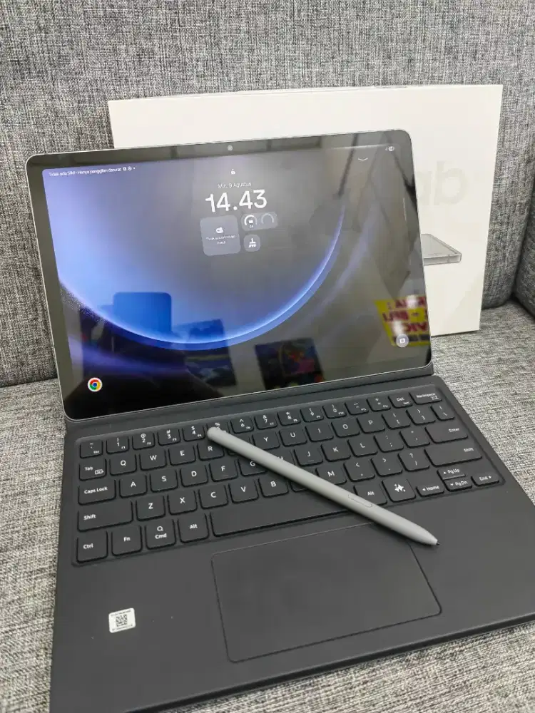 Samsung S9 FE 5G 6/128 + keybord original Fulset ori likenew