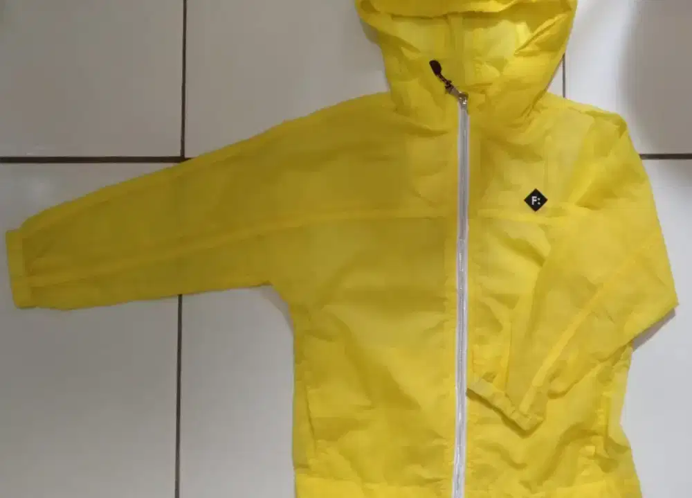 Jaket Hujan Anak Perempuan Usia 5-6 tahun