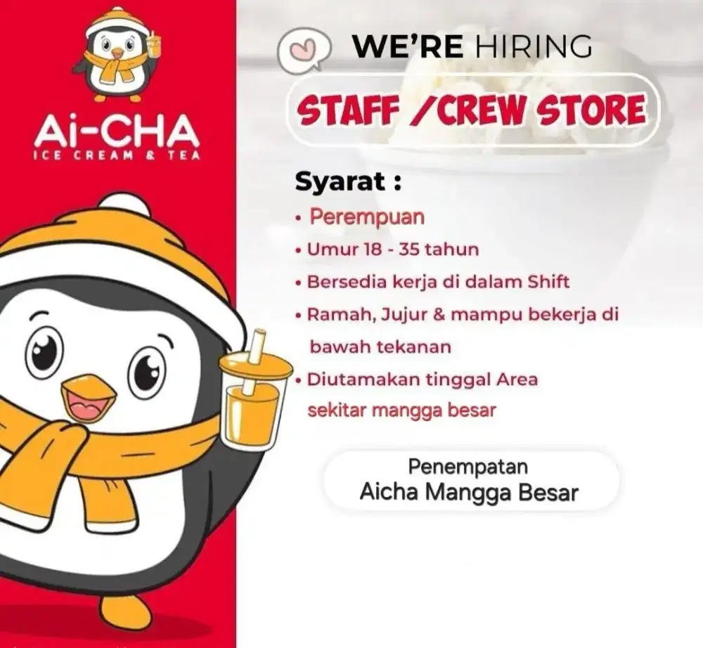 Staff / Crew store