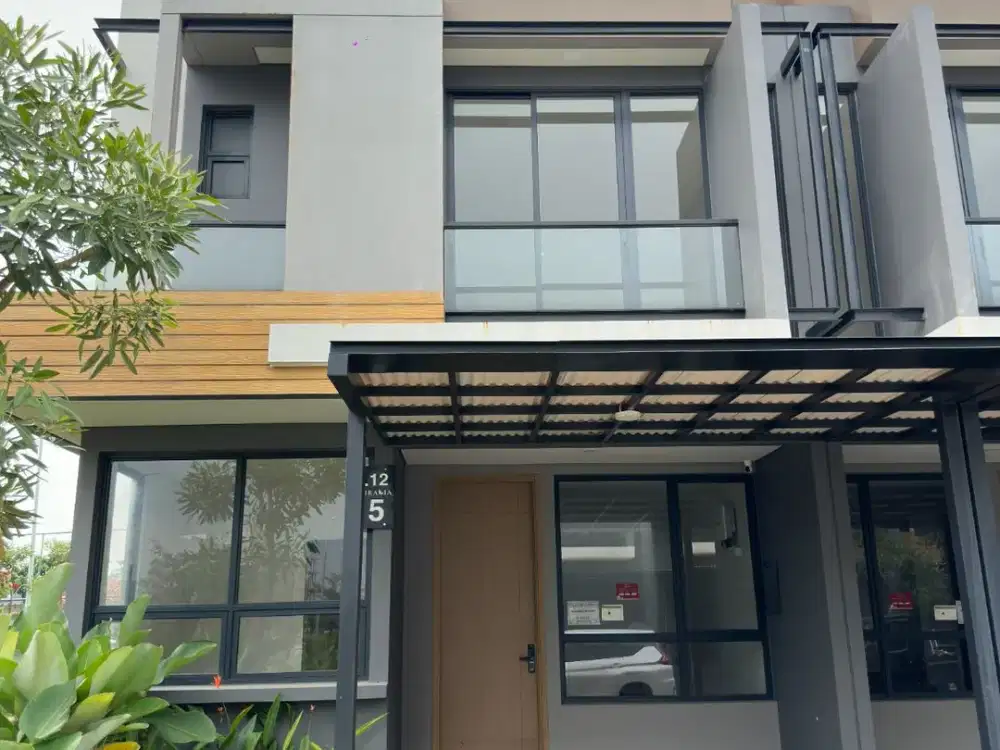 rumah shm baru jadi rapih owner tidak jadi pakai