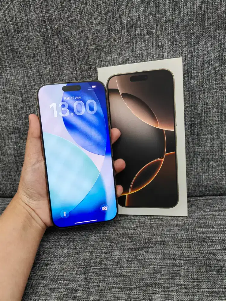 Iphone 16 promax 256 Fulset ori resmi ibox no minus