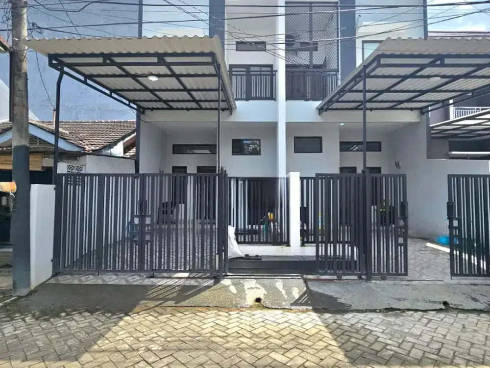TURUN HARGA! DIJUAL Rumah MInimalis 2 Lantai Terenovasi di Harapan Indah, Bekasi