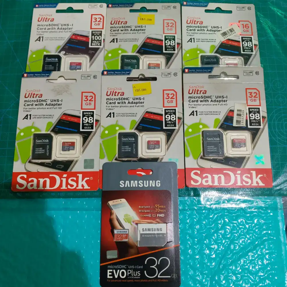 MicroSD & Flashdisk.Take all aja