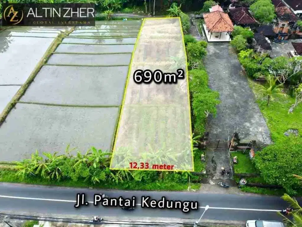 DI JUAL TANAH KOMERSIL 690m² DI KAWASAN Jl. UTAMA PANTAI KEDUNGU