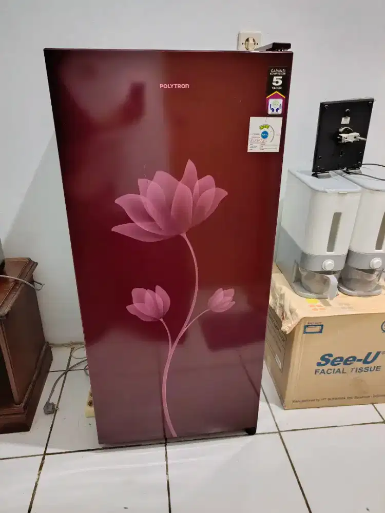 KULKAS 1 PINTU POLYTRON 180 Liter Mulus