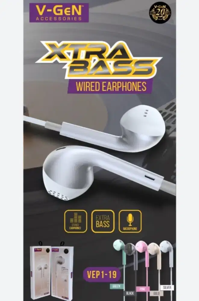 Headset kabel V-Gen VEP1-19