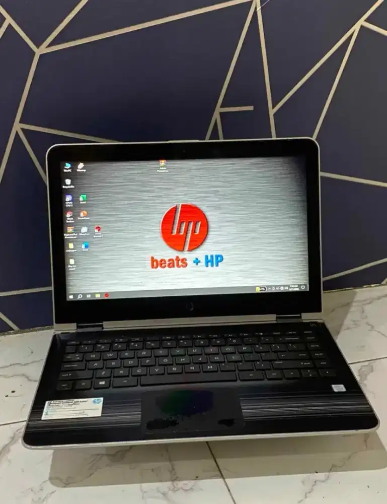 HP PAVILIION X360 CONVERTIBLE CORE i3 GEN 7 RAM 4GB HDD 1TB