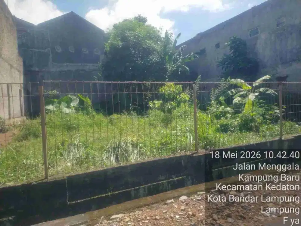 Di jual kavling cocok untuk usaha di bandar Lampung