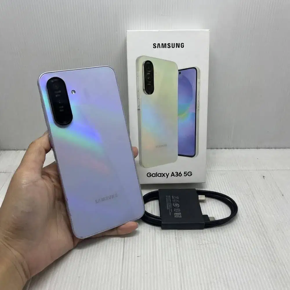 SUPER SALE NO MINUS SAMSUNG GALAXY A36 5G 8/256 LAVENDER SEIN FULLSET