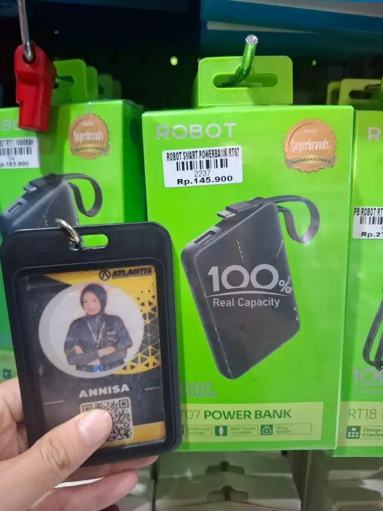 ROBOT SMART POWERBANK RT07 | ATLANTIS DAHSYAT