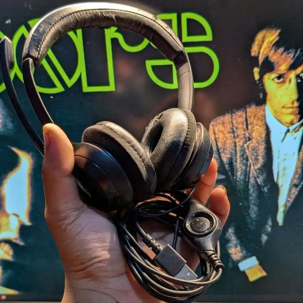 Headphone Headphones Headset From LOGITECH H390 USB