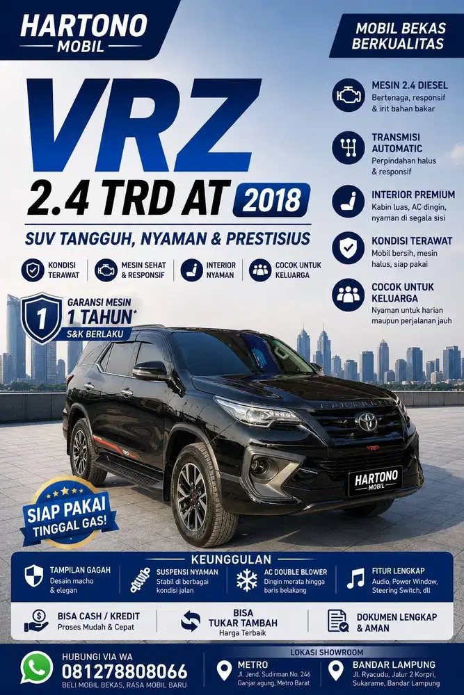 VRZ 2.4 TRD AT 2018