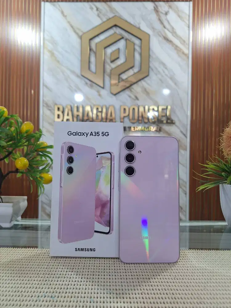 Samsung A35 5G Ram 8+8Gb/ 256Gb Fullset Mulus Original 100% Bergaransi