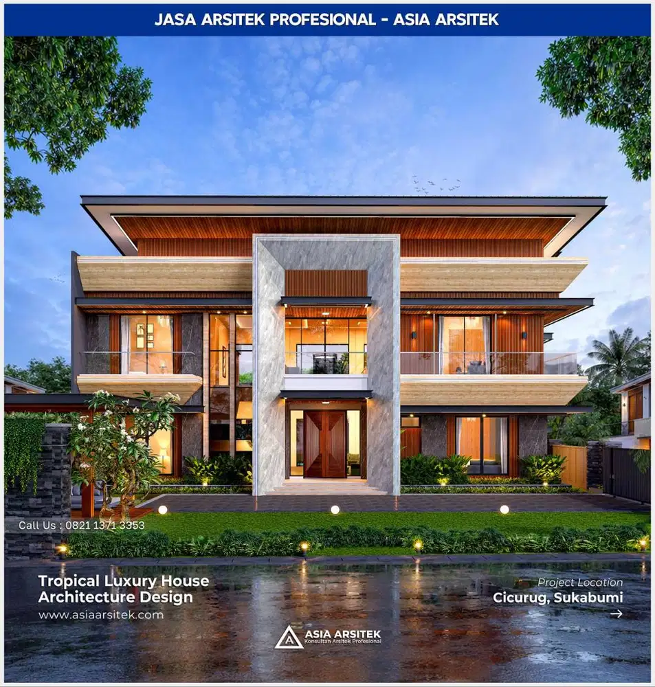 Konsultan Arsitek Online & Terdekat - Rumah Kota Malang