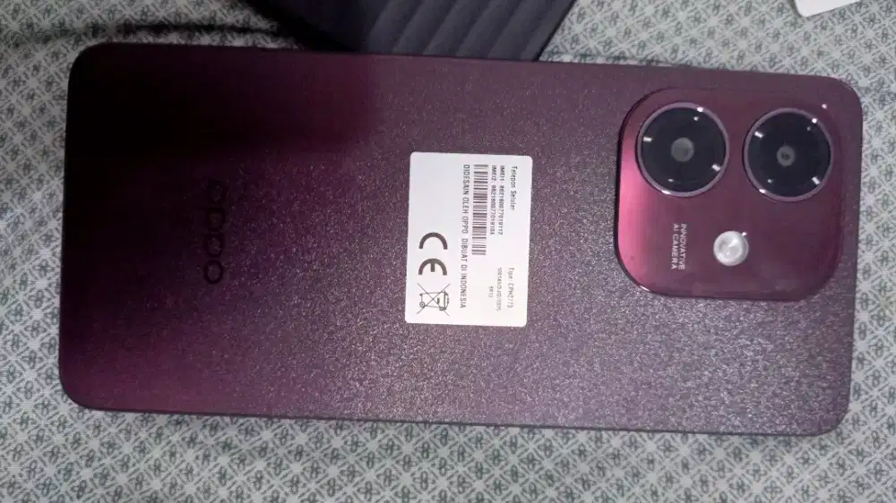 OPPO A5i 4+4GB 128GB Seperti Baru Fullset Original