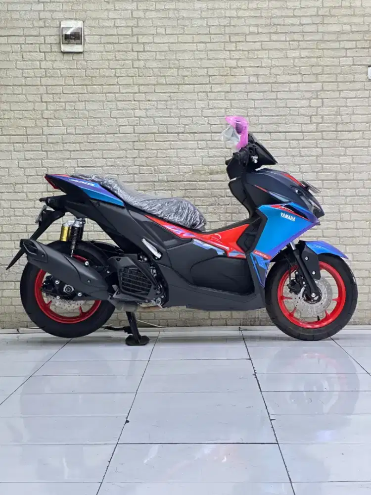 ODO 6RB‼️Yamaha Aerox 155 Alpha ABS 2025 Cyber City Likenew mustika