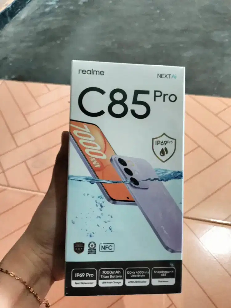 Realme c85 pro 8/128 baru segel