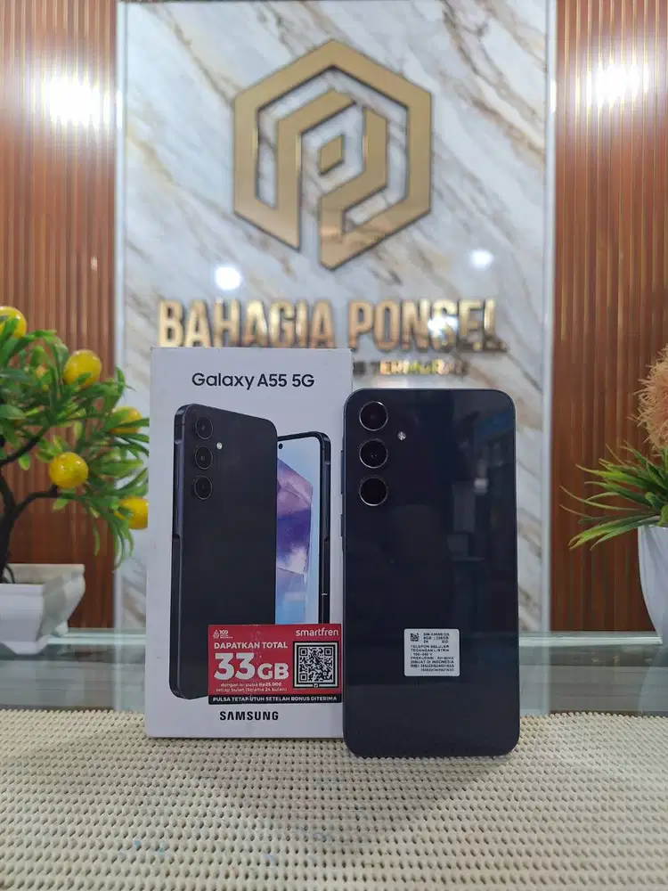 Samsung A55 5G Ram 8+8Gb/ 256Gb Fullset Mulus Like New Original 100%