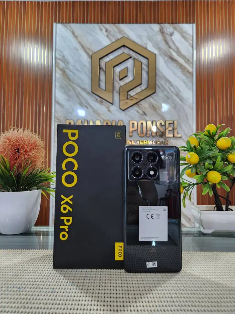 Poco X6 Pro 5G Ram 12+12Gb/ 512Gb Fulset Mulus Original 100% Brgaransi