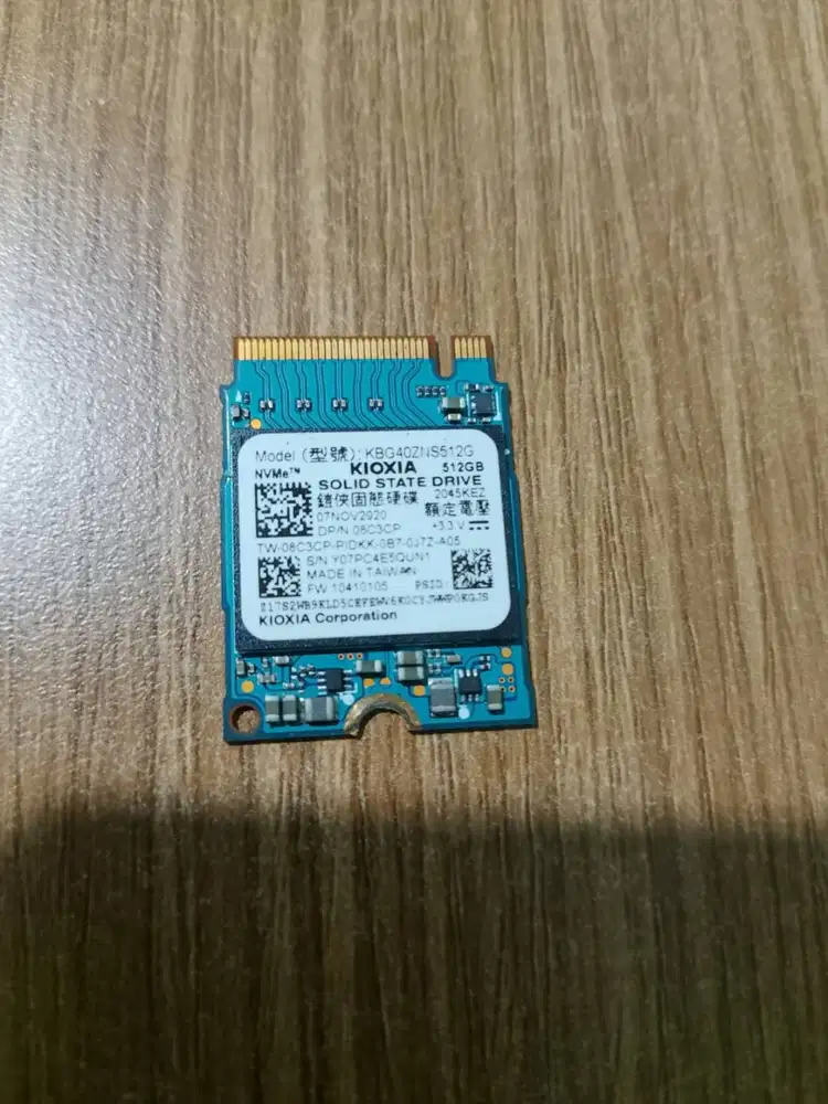 SSD NVMe Kioxia 512gb