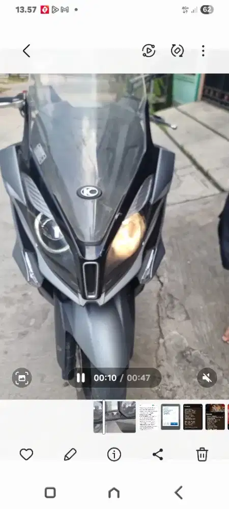 KIMCO CBU 250 CC TAHUN 2021