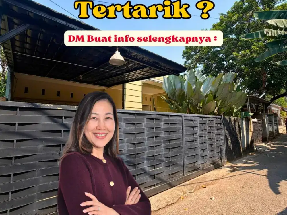 Dijual Rumah Mudah Dijangkau Jalan Ratna, Jatikramat - Bekasi