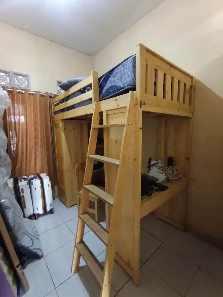 kasur + tempat tidur